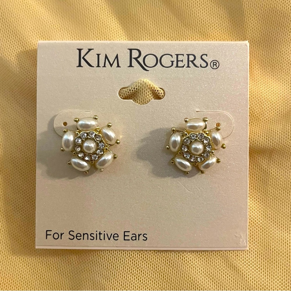 Kim Rogers NWT Earrings for Sensitive Ears.